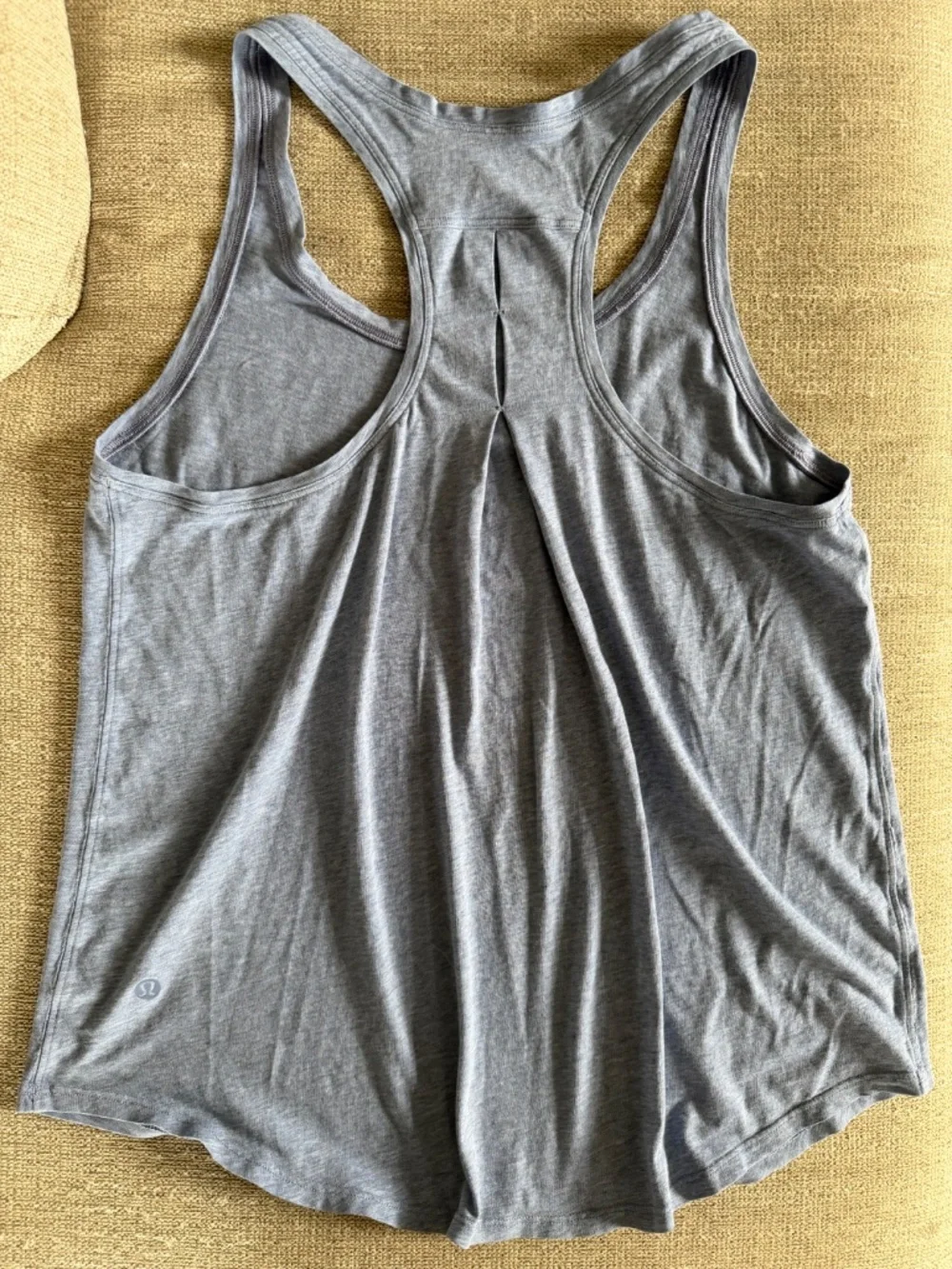 Lululemon Women's Blue Racerback Tank Top, Size Medium